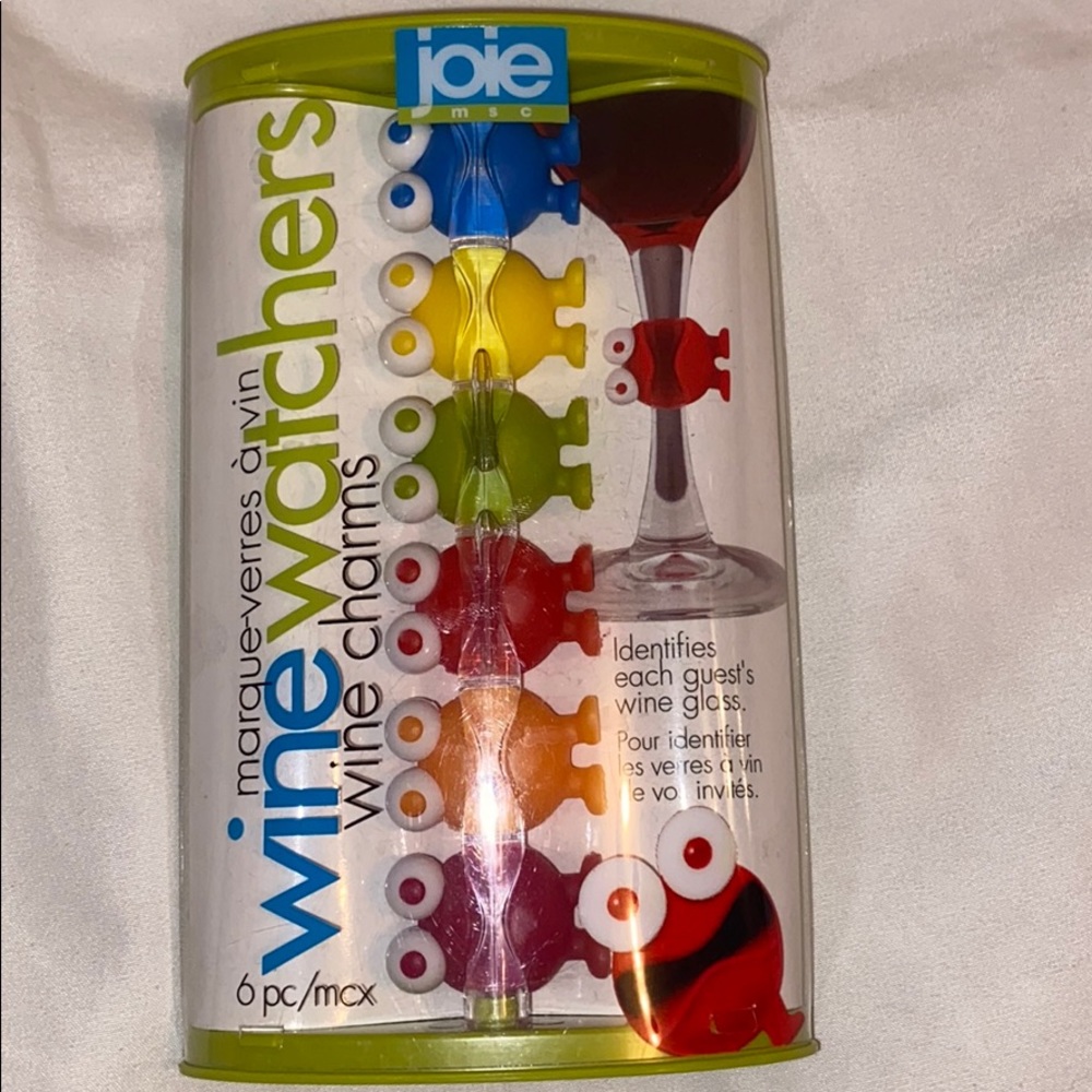 Brand new in box wine charms